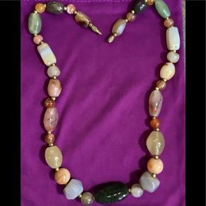 Polished Stone Necklace